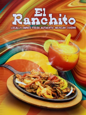 El Ranchito Large Menu Front Logo