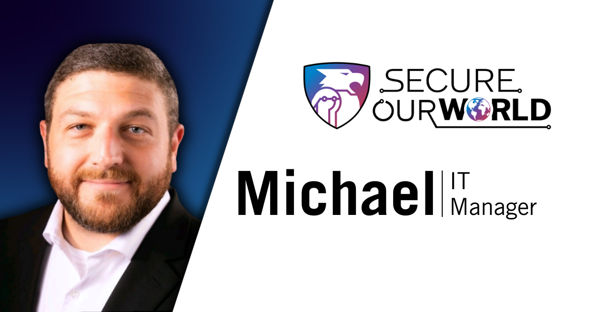 Celebrating Cybersecurity Careers Week: Spotlight on Michael