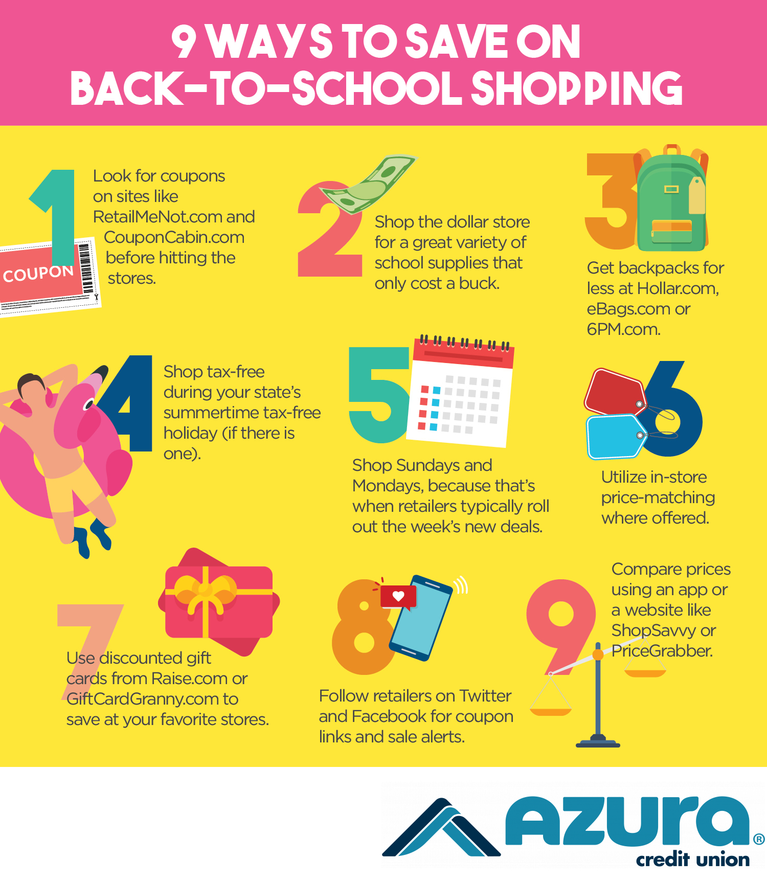 9 Ways to Save on Back-to-School Shopping